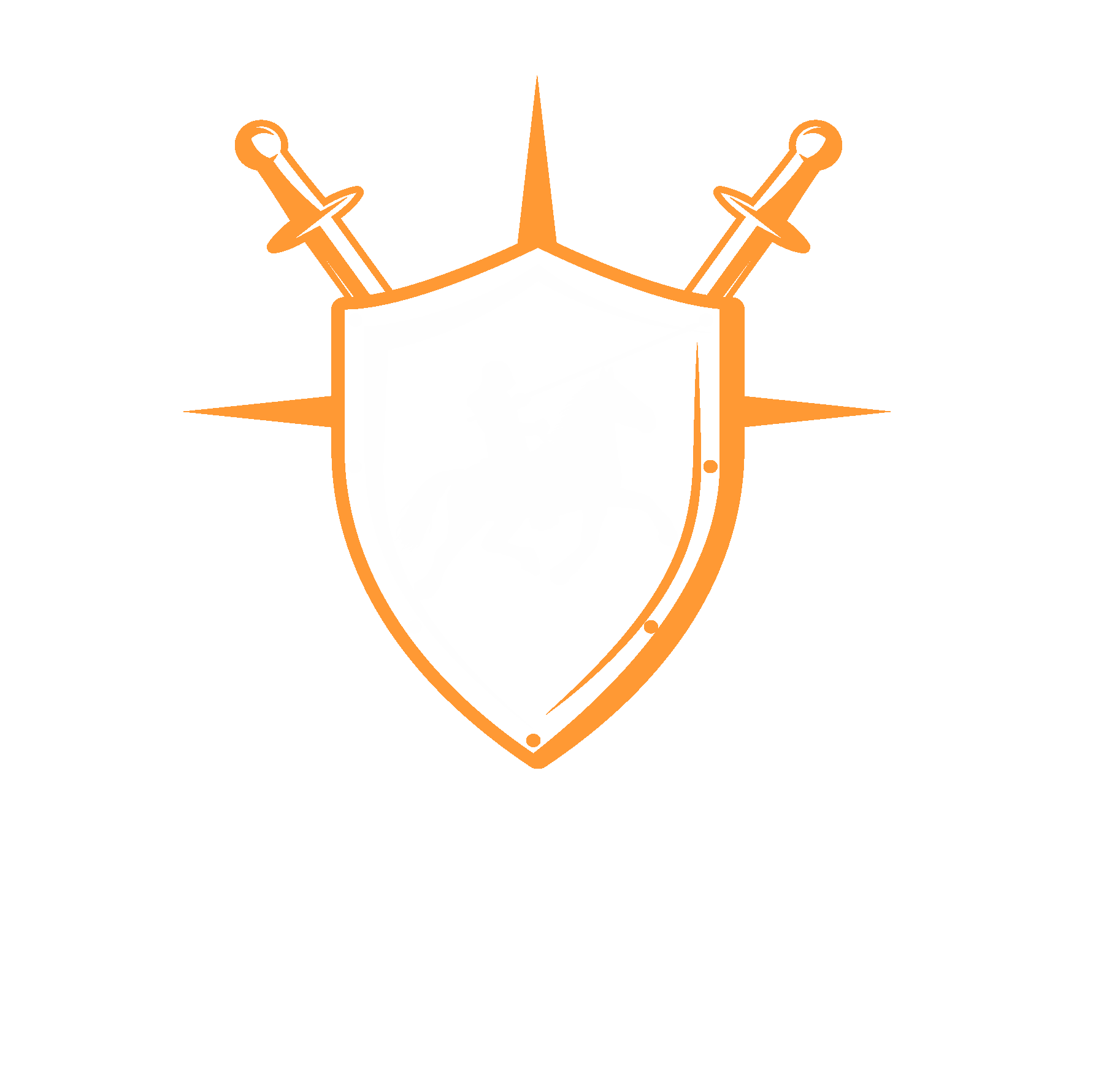 Bains Rajput Foundation official shield and warrior logo